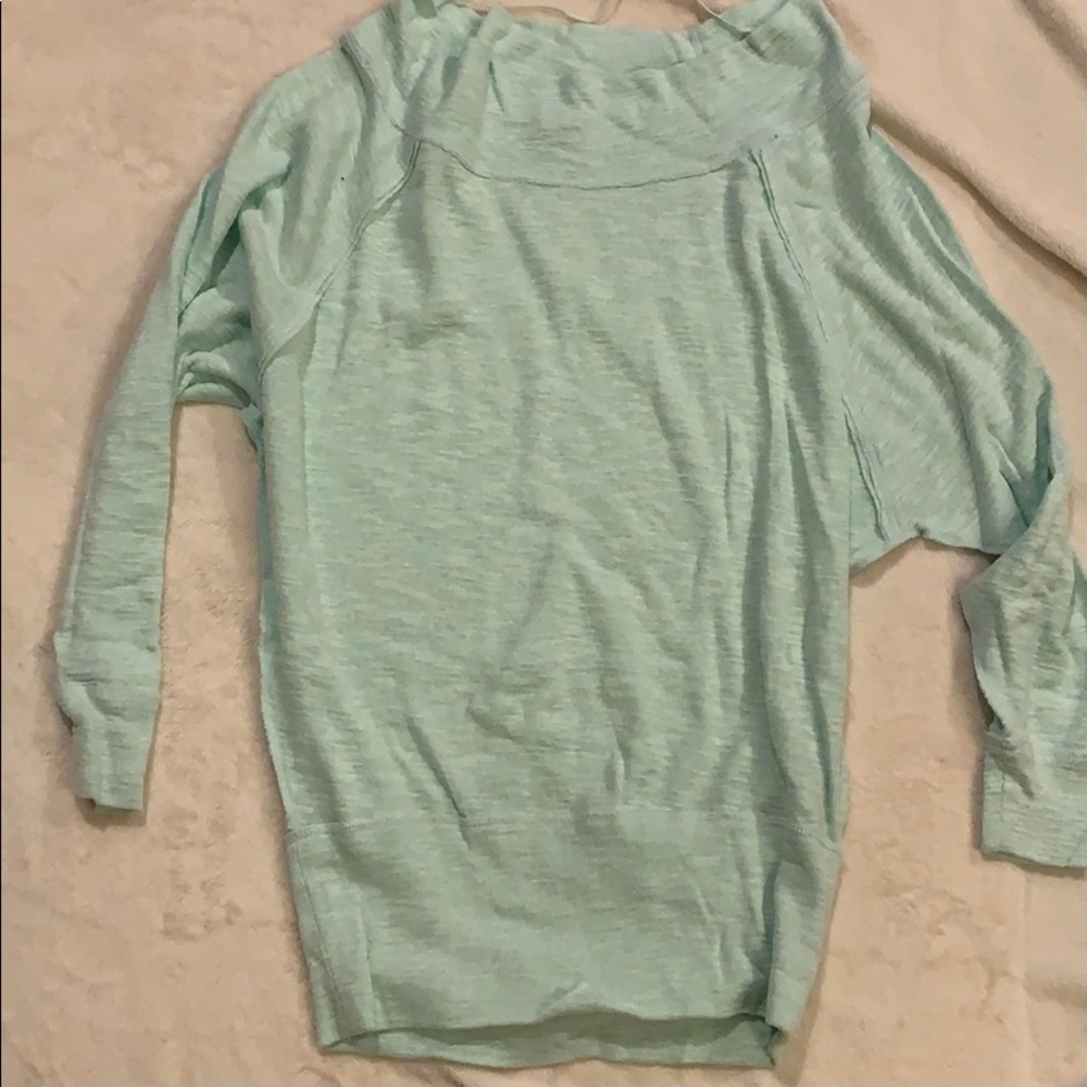 Free people cowl neck top.
